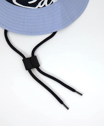 Căciulă tip panama cu bandă contrastantă largă - albastră, Gulliver