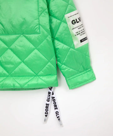 Jachetă de tranziție din pelerină verde de la Gulliver
