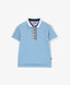 Polo cu mânecă scurtă, albastru, Gulliver
