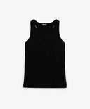 Трикотажен черен черен за МОМИЧЕ основен изглед