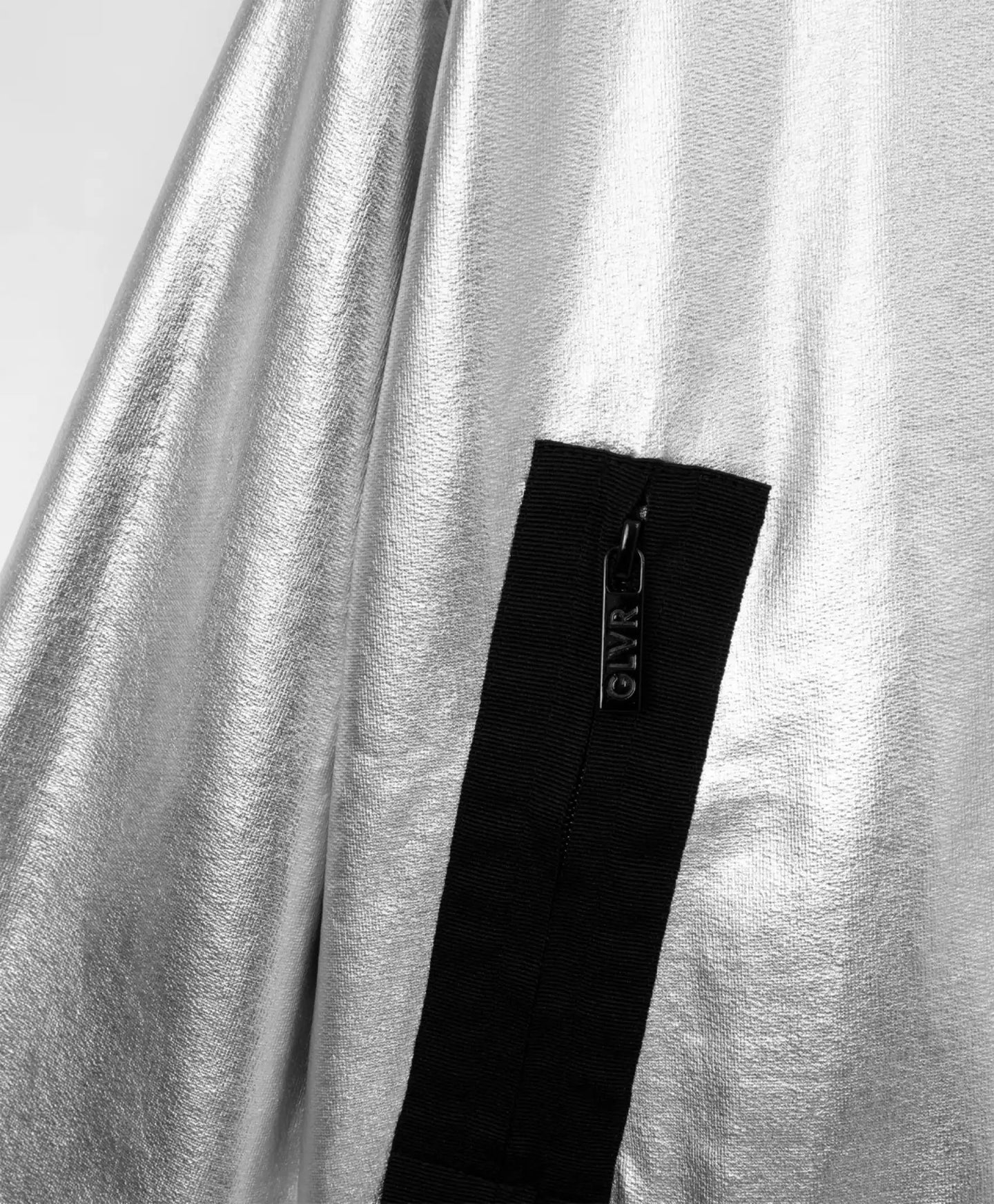 Hanorac argintiu cu fermoar Gulliver