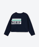 Tricou cu mâneci lungi albastru, Gulliver