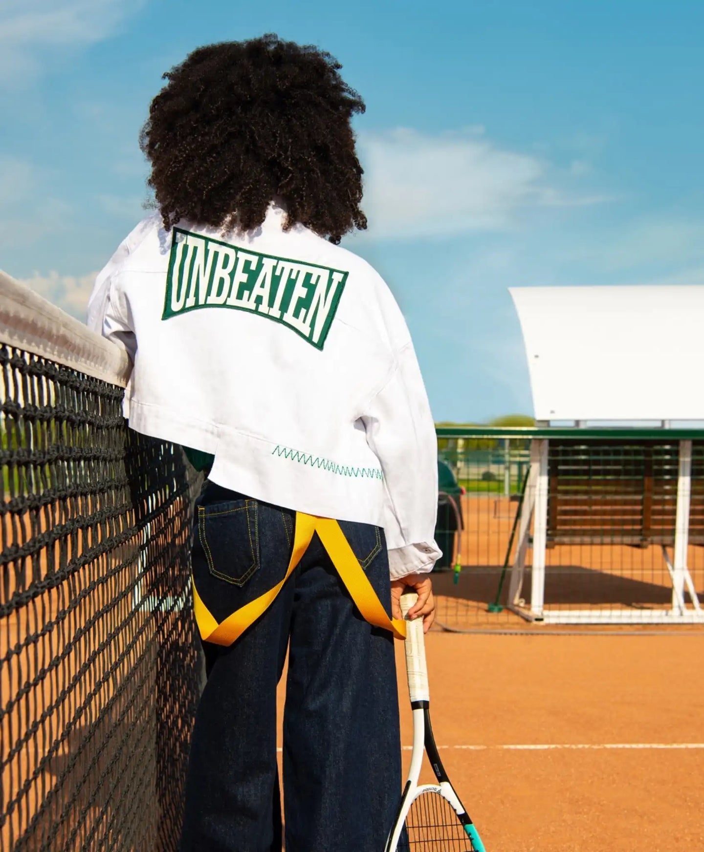 Jachetă din denim – albă, Gulliver