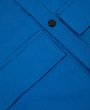 Cămașă largă albastră cu mânecă scurtă din poplin, Gulliver