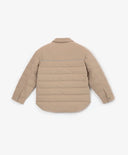 Jachetă de tranziție mată bej din pelerină de la Gulliver