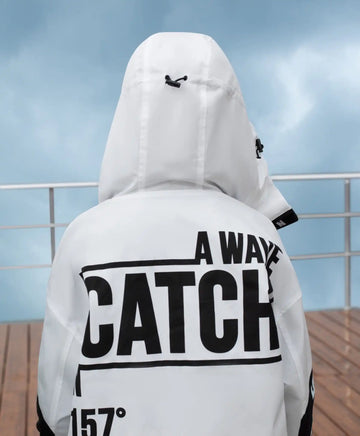 Coupe-vent din material impermeabil gros – alb, Gulliver