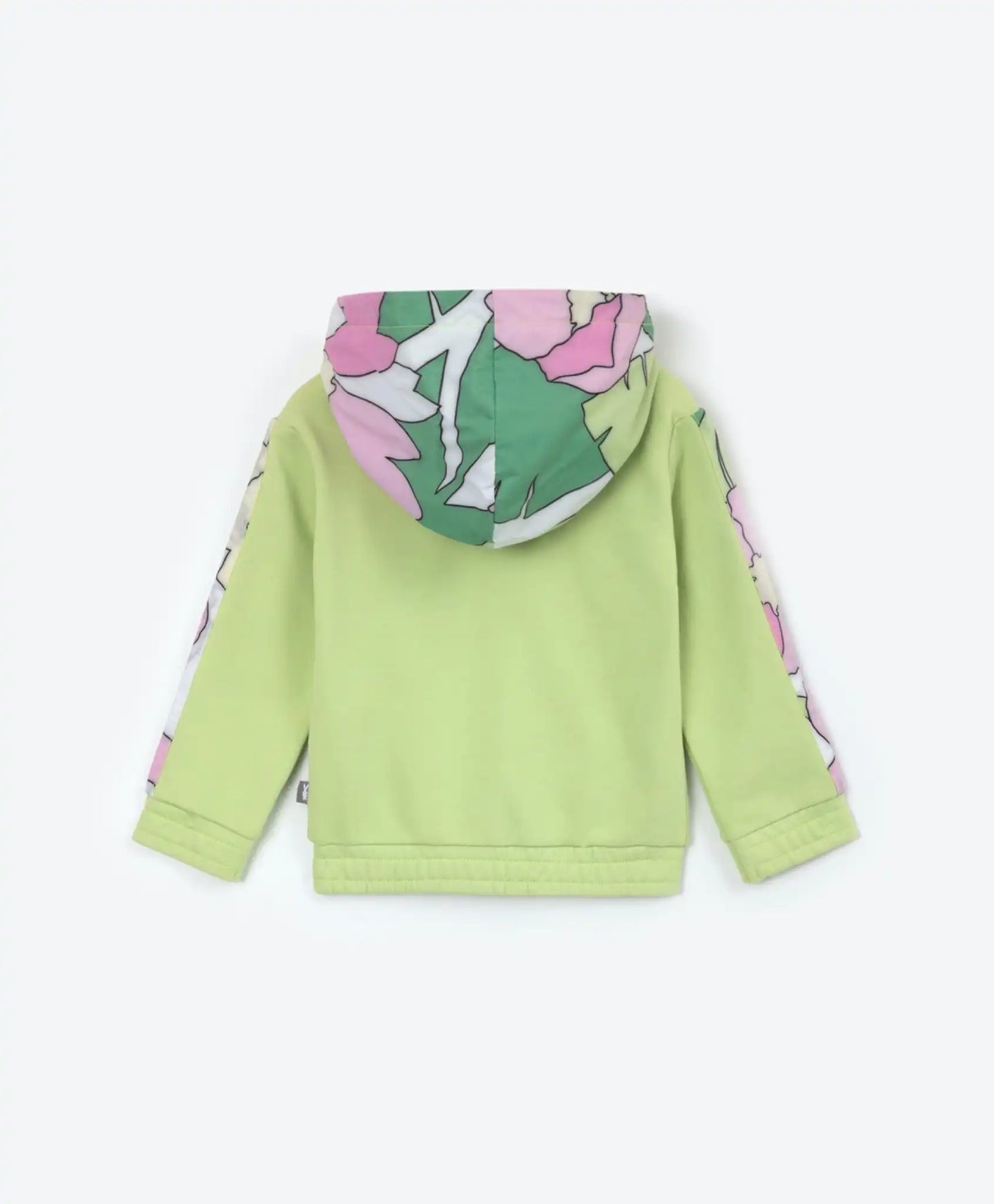 Hanorac din fleece cu glugă verde deschis Gulliver