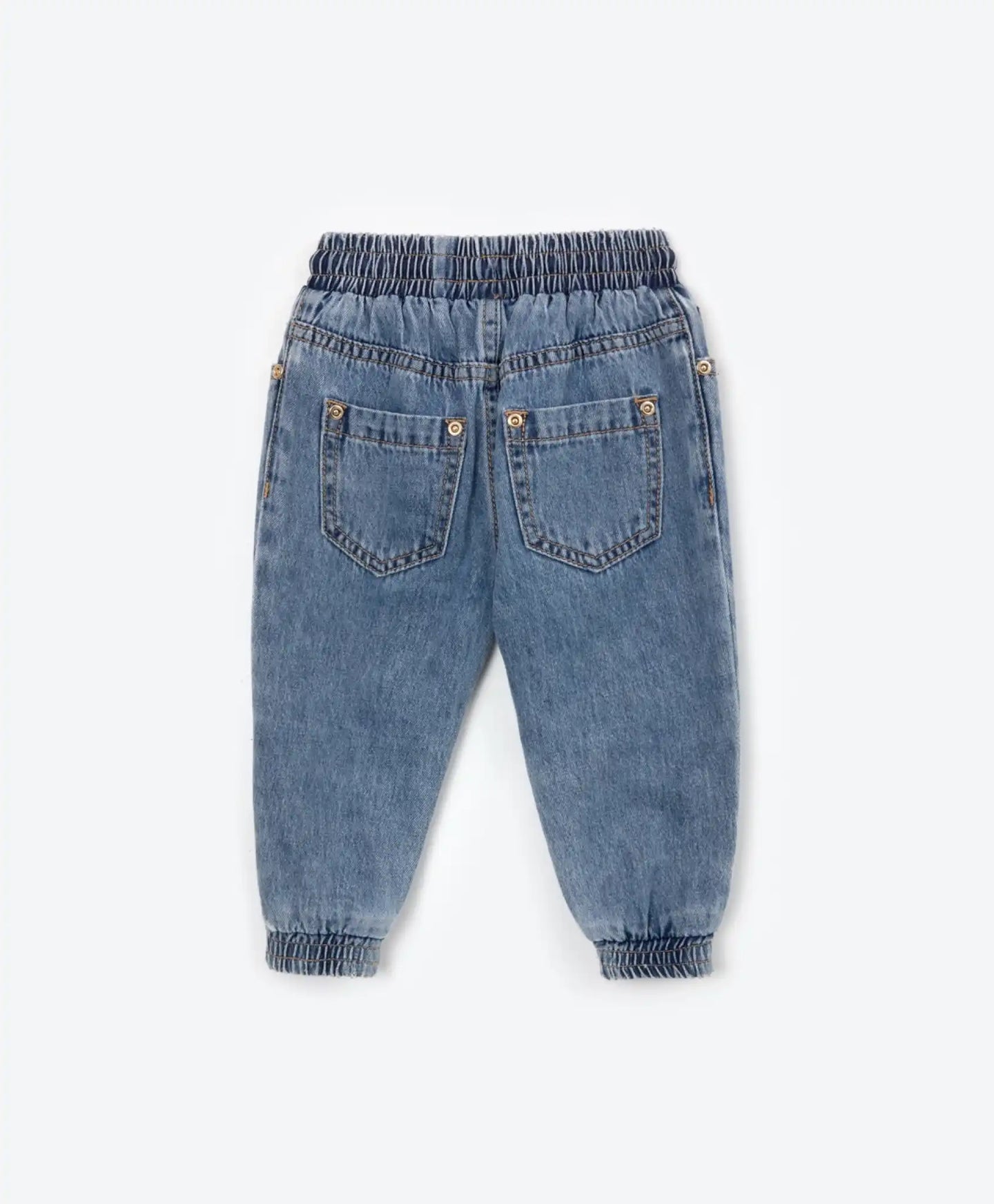 Blugi cu curea și manșete – albaștri, Gulliver