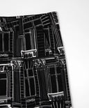 Pantaloni scurți din bumbac, negri, Gulliver