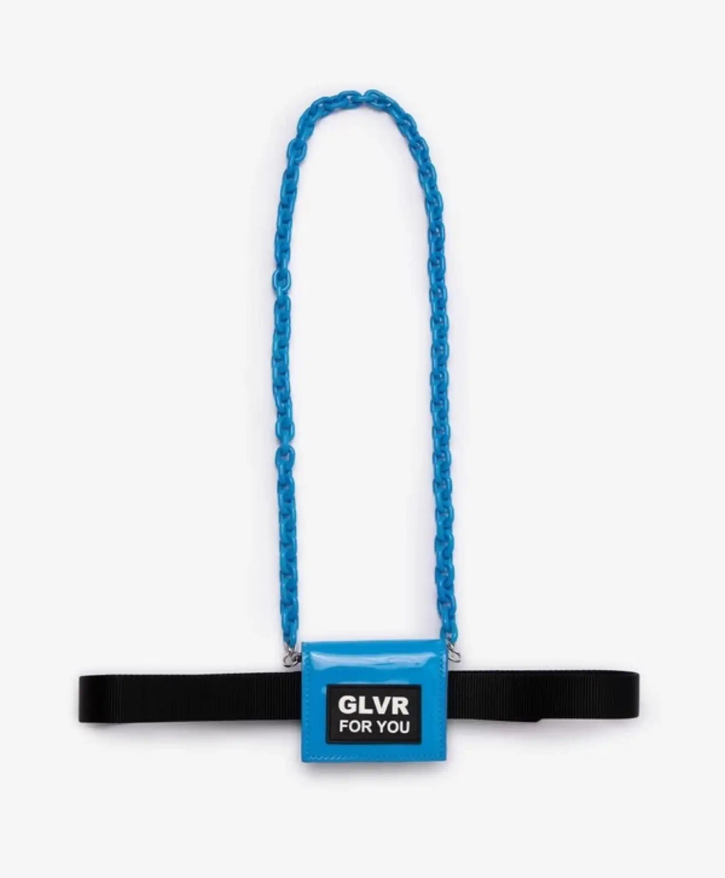 Geantă mini albastră lacuită pentru fete Gulliver