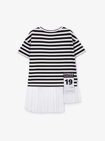 Rochie bazată pe o combinație de tricot și material textil de la Gulliver