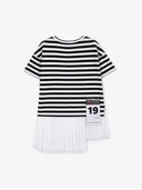 Rochie bazată pe o combinație de tricot și material textil de la Gulliver