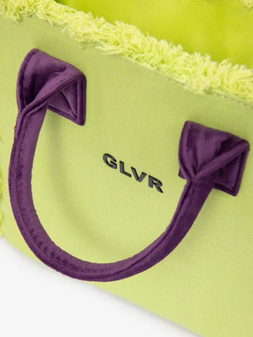 Geantă strălucitoare din pânză cu franjuri de la Gulliver