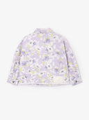 Jachetă din denim cu imprimeu floral delicat, Gulliver