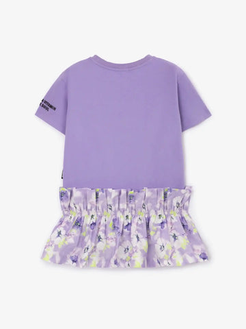 Rochie bazată pe o combinație de tricot și material textil de la Gulliver