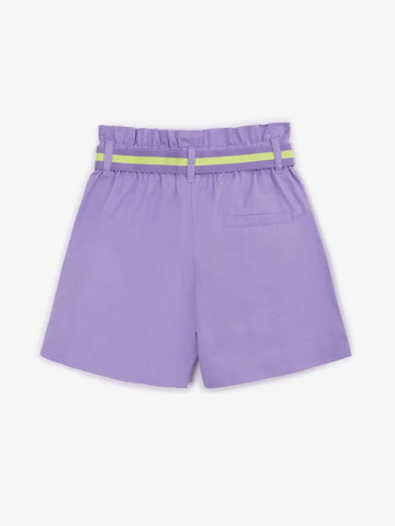 Pantaloni scurți din poplin cu talie elastică, Gulliver