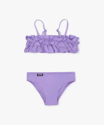 Costum de baie separat cu șiruri de volane pe partea superioară, Gulliver