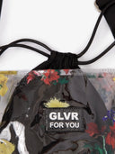 Geantă transparentă cu imprimeu colorat de la Gulliver