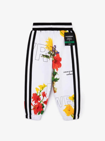 Pantaloni din footer cu imprimeu viu, Gulliver