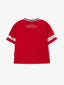 Polo din pique, roșu pentru băiat, Gulliver