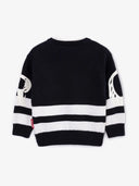 Pulover tricotat, cu detalii contrastante, Gulliver