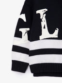 Pulover tricotat, cu detalii contrastante, Gulliver