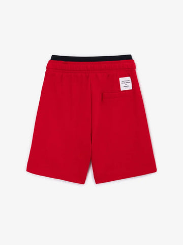 Pantaloni scurți din pique, roșii, pentru băiat, Gulliver