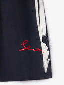 Pantaloni scurți de baie cu detalii contrastante, Gulliver