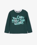 Сив лонгслив за МОМЧЕ основен изглед