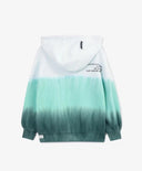 Hanorac alb cu efect tie-dye pentru băieți Gulliver