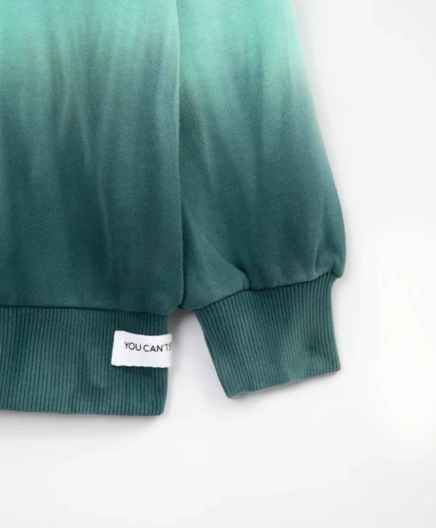 Hanorac alb cu efect tie-dye pentru băieți Gulliver