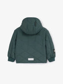 Jachetă strânsă cu glugă gri pentru băieți de la Gulliver