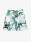 Pantaloni scurți de baie cu imprimeu acuarelă, Gulliver