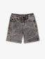 Pantaloni scurți din denim cu vopsea marmorată, Gulliver