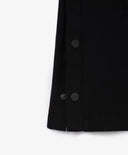 Pantaloni tricot cu nasturi pe cusăturile laterale, negri, pentru fată, Gulliver