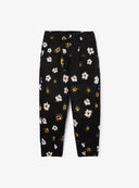 Тънки текстилни панталони за МОМИЧЕ основен изглед