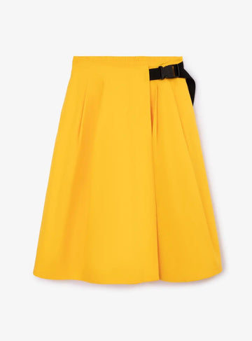 Pantaloni culotte cu suprapunere ce imită o fustă, Gulliver