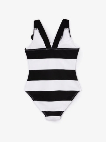 Costum de baie raiat cu elemente decorative voluminoase, Gulliver