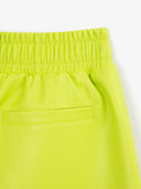 Pantaloni scurți din piele ecologică, colorați intens, Gulliver