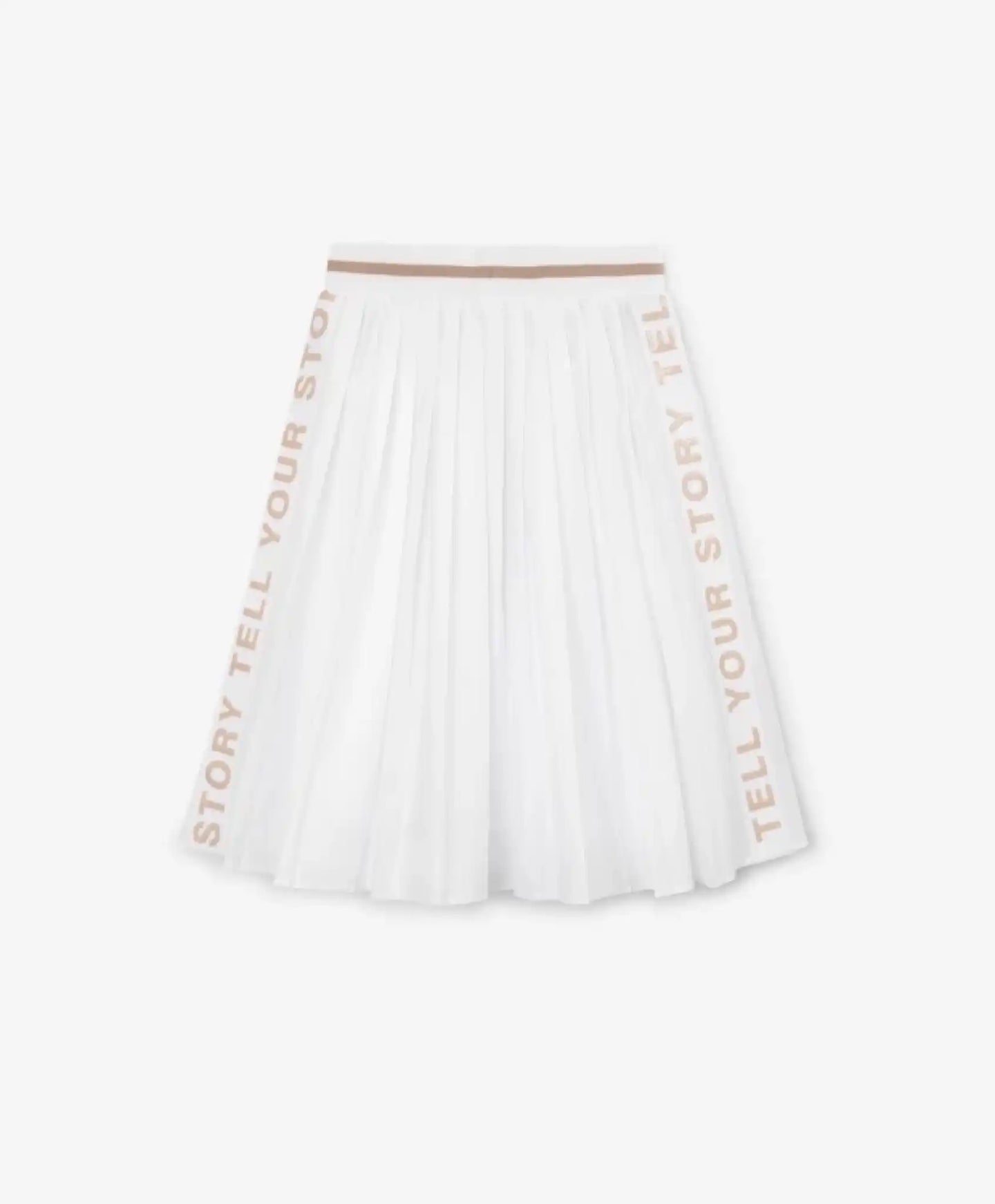 Fustă plisată, cu talie elastică tricotată, Gulliver