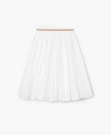 Fustă plisată, cu talie elastică tricotată, Gulliver