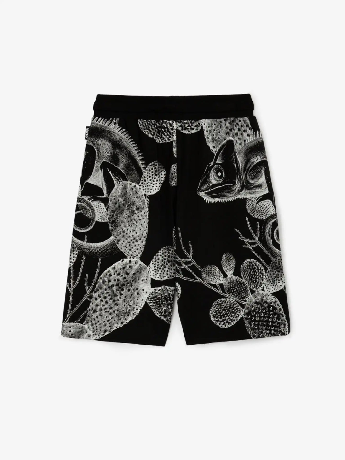 Pantaloni scurți tricot subțiri, negri, pentru băiat, Gulliver