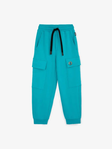 Pantaloni din footer cu buzunare cargo, Gulliver