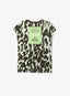 Tricou cu imprimeu stilizat animal print, Gulliver