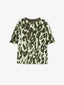 Tricou oversize cu imprimeu stilizat animalier, Gulliver