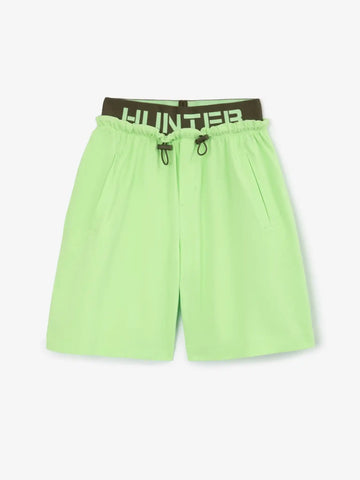 Pantaloni scurți tricot din pique, cu efect de stratificare, Gulliver