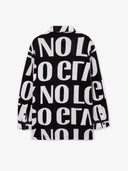 Cămașă prelungită din tricotaj din bumbac cu inserții de plasă, Gulliver