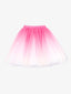 Fustă pufoasă din plasă, cu gradient de culori, Gulliver