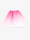 Fustă pufoasă din plasă, cu gradient de culori, Gulliver