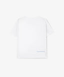 Tricou pentru fată cu imprimeu floral și decorațiune cu paiete, alb, Gulliver